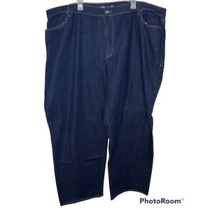 Old Navy 28 Jeans Blue Dark Wash HIGH-RISE WOW LOOSE